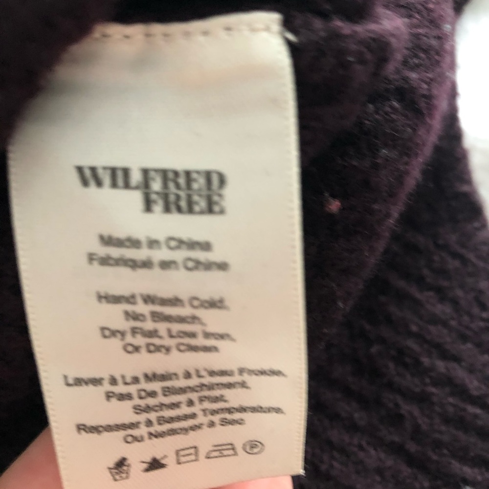 ✨Wilfred Free Wolter Sweater in plum - Picture 6 of 8